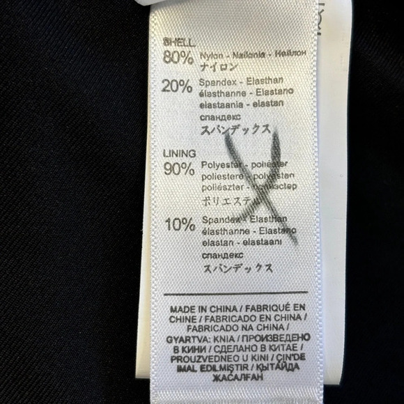 NWT Kamoni Bikini Stripe Top Black Bottom - Picture 7 of 16